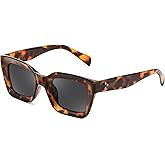 FEISEDY Classic Women Sunglasses Fashion Thick Square Sun Glasses Chunky Frame UV400 B2471