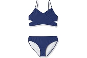 Kanu Surf Girls Coral Reef Beach Sport Wrap Around Bikini 2-Piece Swimsuit