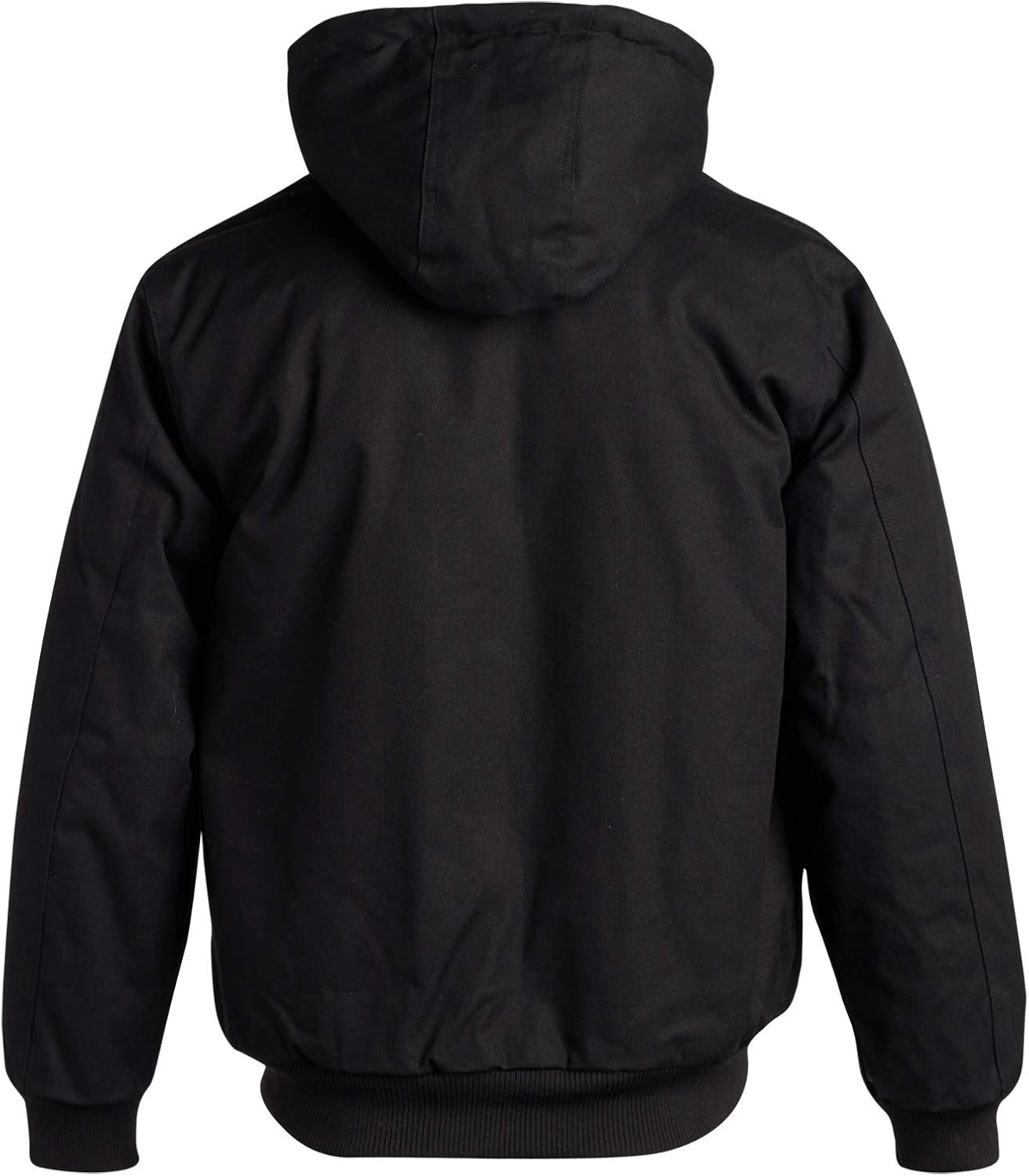 CHEROKEE Men’s Workwear Outerwear – Duck Canvas Heavyweight Hooded Jacket (Plus: Clothing