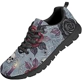Coloranimal Womens Running Shoes Comfortable Breathable Go Easy Walking Lightweight Sneakers