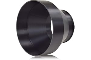 MARTINSON MANUFACTURING LEAK FREE 6"-4" Reducer Adapter for 6" AC Infinity Inline Fan S6/T6 (1 Pack)