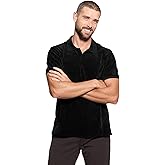 Guess Mens Parker Velour Stripe Polo
