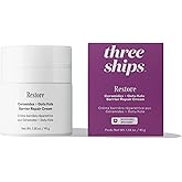Three Ships - Restore Ceramides + Gotu Kola Barrier Repair Cream | Moisturize, Comfort, Soothe Skin | Cruelty-Free, Vegan, Paraben-Free, Sensitive Skin Safe (1.58 oz | 45 g)