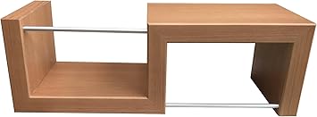 Amazon 福井金属工芸 Zigrack ナチュラル 2連 幅39cm 石膏ボード対応