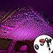 2019 Romantic Auto Roof Star Projector Lights, Flexible Romantic Galaxy USB Night Lamp Fit All Cars Ceiling Decoration Light Interior Ambient Atmosphere -No Need to Install (Red-Purple)