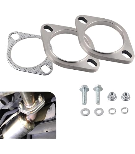 57mm 2.25 Exhaust Flanges Repair Joint Gasket Bolt Pipe Repair Section 2 1/4 OD | UK 57mm 2.25 Exhaust Flanges Repair Joint Gasket Bolt Pipe Repair Section 2 1/4 OD | UK