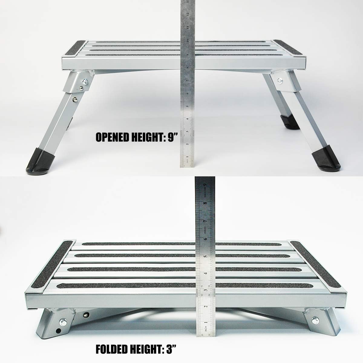 RV Parts & Accessories SUV Aluminum Folding Platform Steps RV Step ...