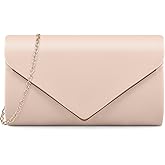 TINDTOP Clutch Purses for Women, PU Leather Formal Evening Bags Shoulder Party Handbags Wedding Cocktail Prom Clutches