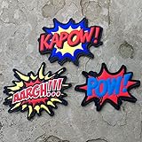 COMIC BUBBLES PVC Morale Patch, Velcro Morale Patch by NEO Tactical Gear
