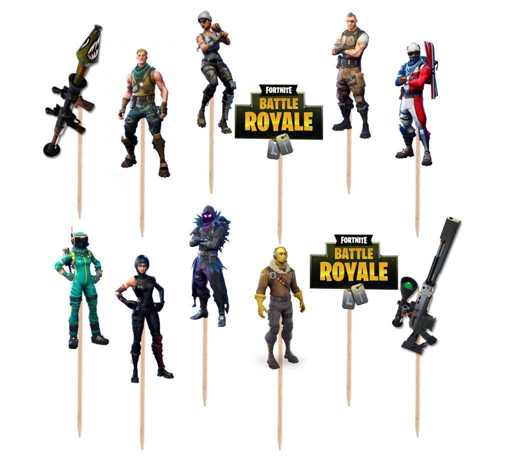 Картинки фортнайт персонажи на торт