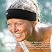 Sweatband, Tomight Moisture Wicking Headband Wrap with Pullover Design Both for Men and Women (Black)