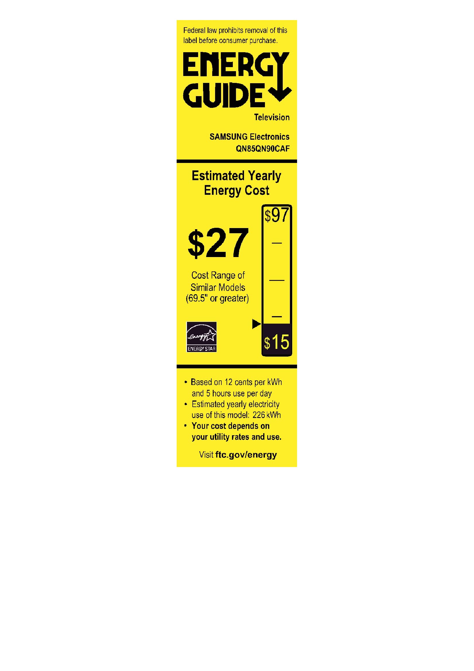 SAMSUNG 85-Inch Class Neo QLED 4K QN90C Series Neo Quantum HDR+, Dolby Atmos, Object Tracking Sound+, Anti-Glare, Gaming Hub, Q-Symphony, Smart TV with Alexa Built-in (QN85QN90C, 2023 Model) (Renewed)