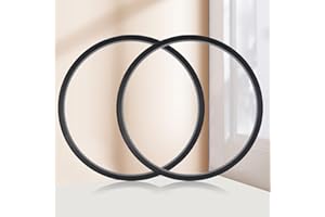 VONLUXIN 2 Pack Pressure Canner Gasket, S-9882 Replacement Mirro Pressure Cooker Gasket Fit for Mirro 12/16/22QT Model M-0512 / M-0522 / M-0312 / M-0406 / M-0416 / M-0526 / M-0622