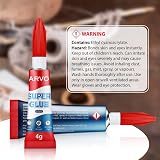 ARVO Super Glue Liquid 12g Pack of 3 4g All-Purpose Fast-Drying Adhesive view 4