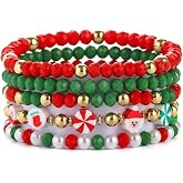 Zaquki Christmas Bracelets for Women Christmas Stocking Stuffers Jewelry Gift for Women