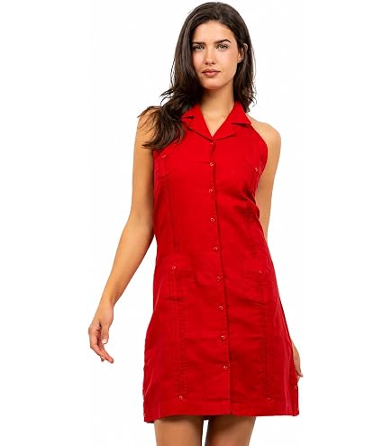 ladies guayabera dress Casual Tropical Wear 100% Soft Linen Traditional 4-Pocket Dress, Off-Shoulder, Above-Knee Length Resort Wear (US, Alpha, Medium, Regular, Regular, LT. Blue) at Amazon Women's Clothing store Size:42/S Stella Couture Evening Dress viscose fabric x-launchdate:May25_Drop 1