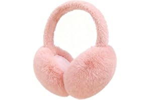 Ycfish Ear Muffs for Winter Women Adjustable Faux Fur Earmuffs -Ear Warmer Headband for Women & Men
