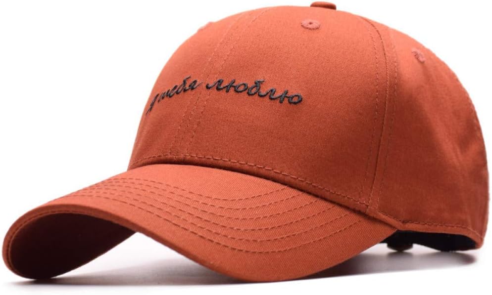 SKAMAO Baseball Cap Russian Letter Embroidery Cap Cotton Baseball Cap For Men Women Hip Hop Dad Hat Bones