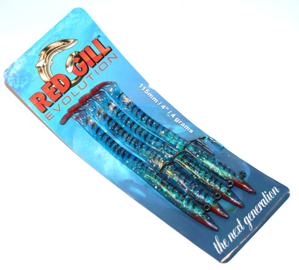 Red Gill 115 mm Blue Tiger Evolution Lures