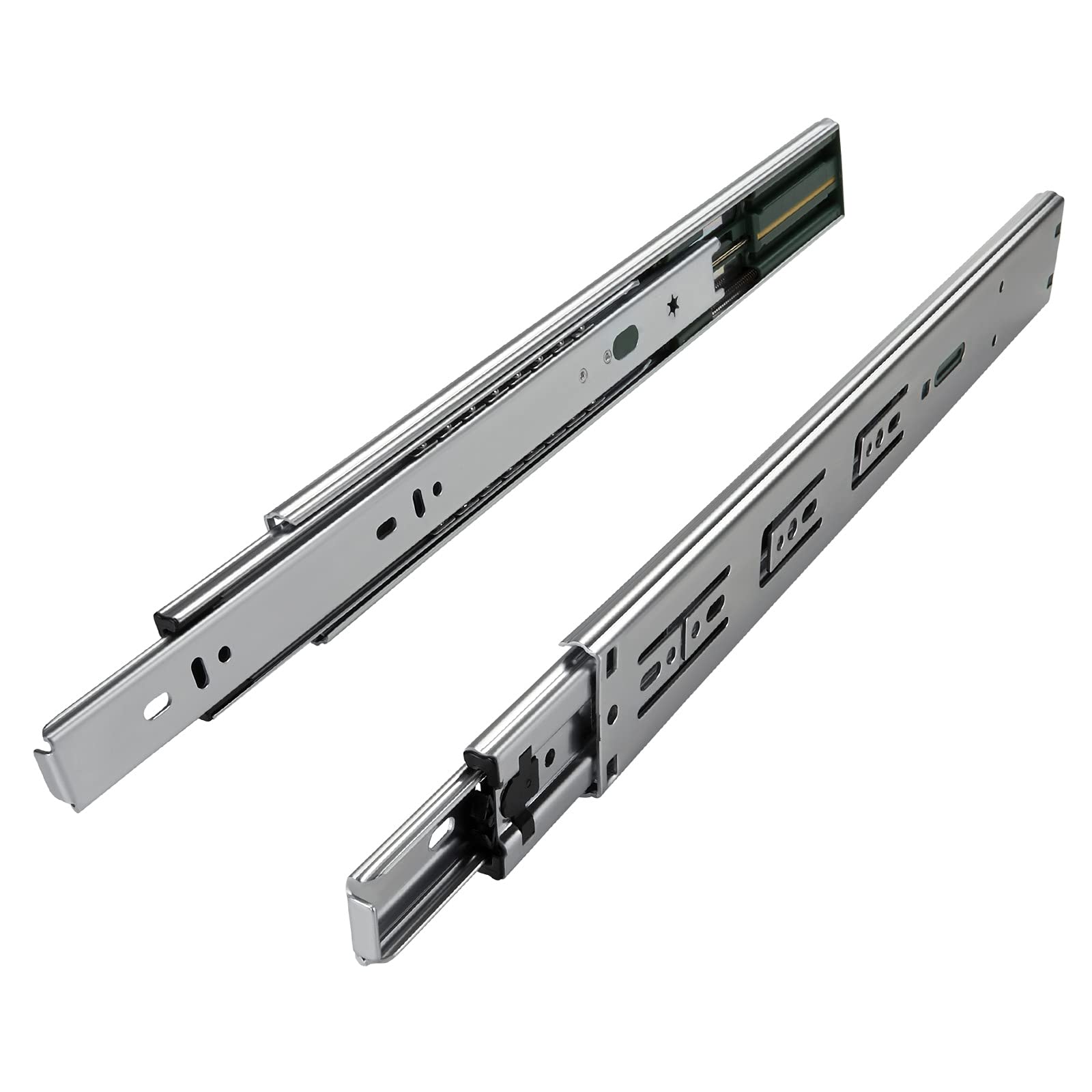 1 Pair (2 Pieces) SO-TECH® Full Extension Drawer Slide with SoftClosing Height 45 / Length 400 mm Drawer Runner Drawer