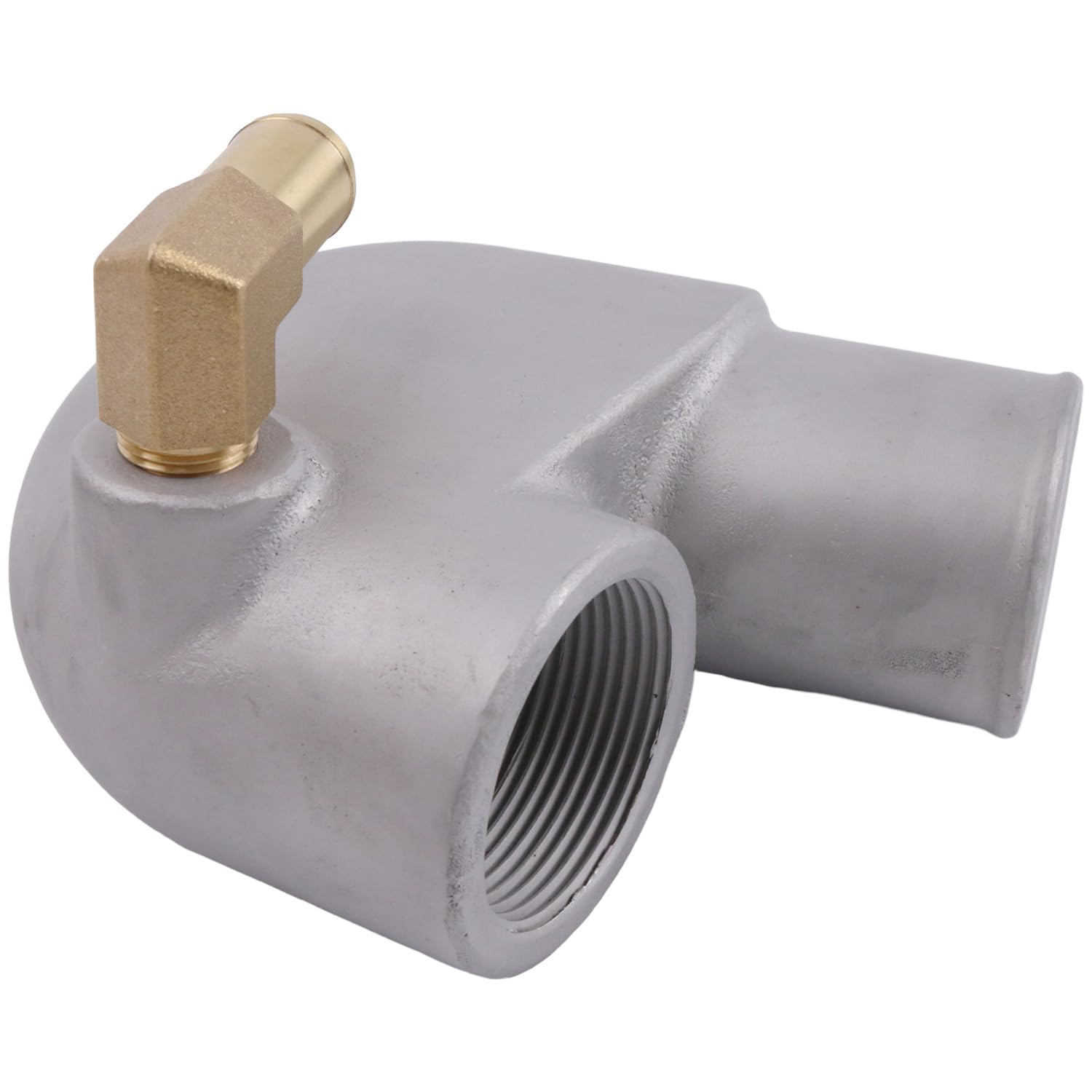 Photo 1 of Holdia Mixing Elbow 124070-13520 Compatible with Yanmar Engines 1GM 2GM 1GM10 3GM30 3HM 3HM35F 2GMF 3HMF 3GMF 2GM30F YSM12 3GM10 3GMD 2GM20 2GM30 2GM20F 2YM-15 3YM-20 3YM-30 2QM15 2QM20