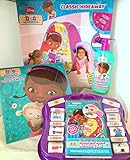 Doc McStuffins Adventure Pack: Pop up Tent, Sticker Activity Pack, 15 Month Calendar, & Cheer up Cherry All-in-one Shower Gel, Shampoo, & Conditioner