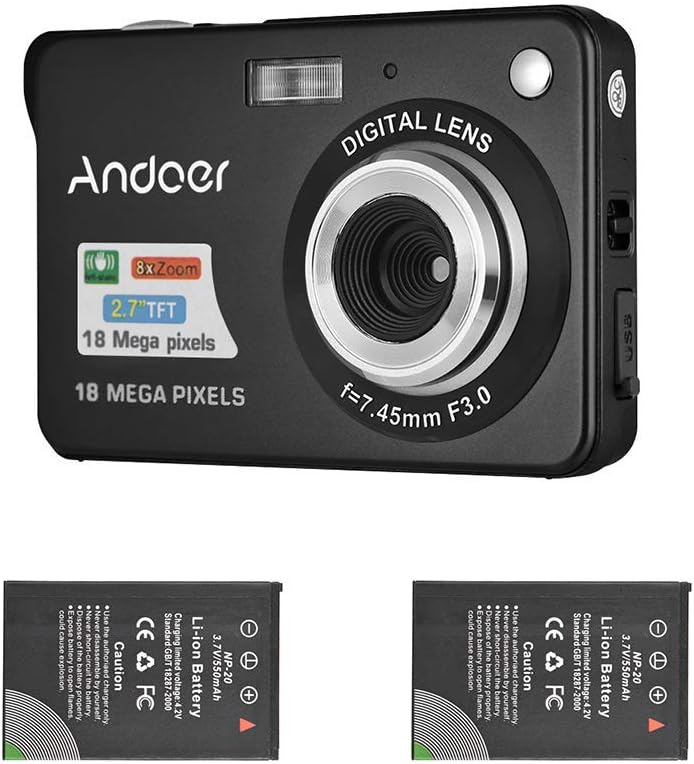 andoer fotocamere digitali anti-shake