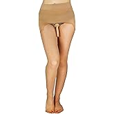 Mona's Choice Super Stretchy XL 3 Denier Seamless Mens Pantyhose