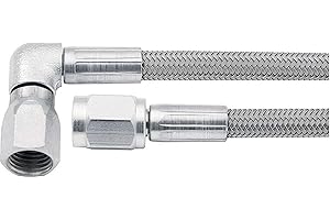 Allstar Performance ALL46302-60 60" #3 Braided Steel Lines With -3 Ends