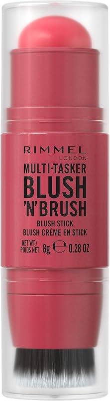 Rimmel Multi-Tasker Blush’N’Brush Stick con Pennello Integrato