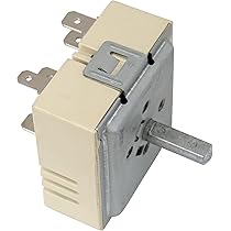 Interruttore A Infinito Maytag Originale 1832323 / 7403P184-60 Per Fornello, Nuovo In Busta OEM
