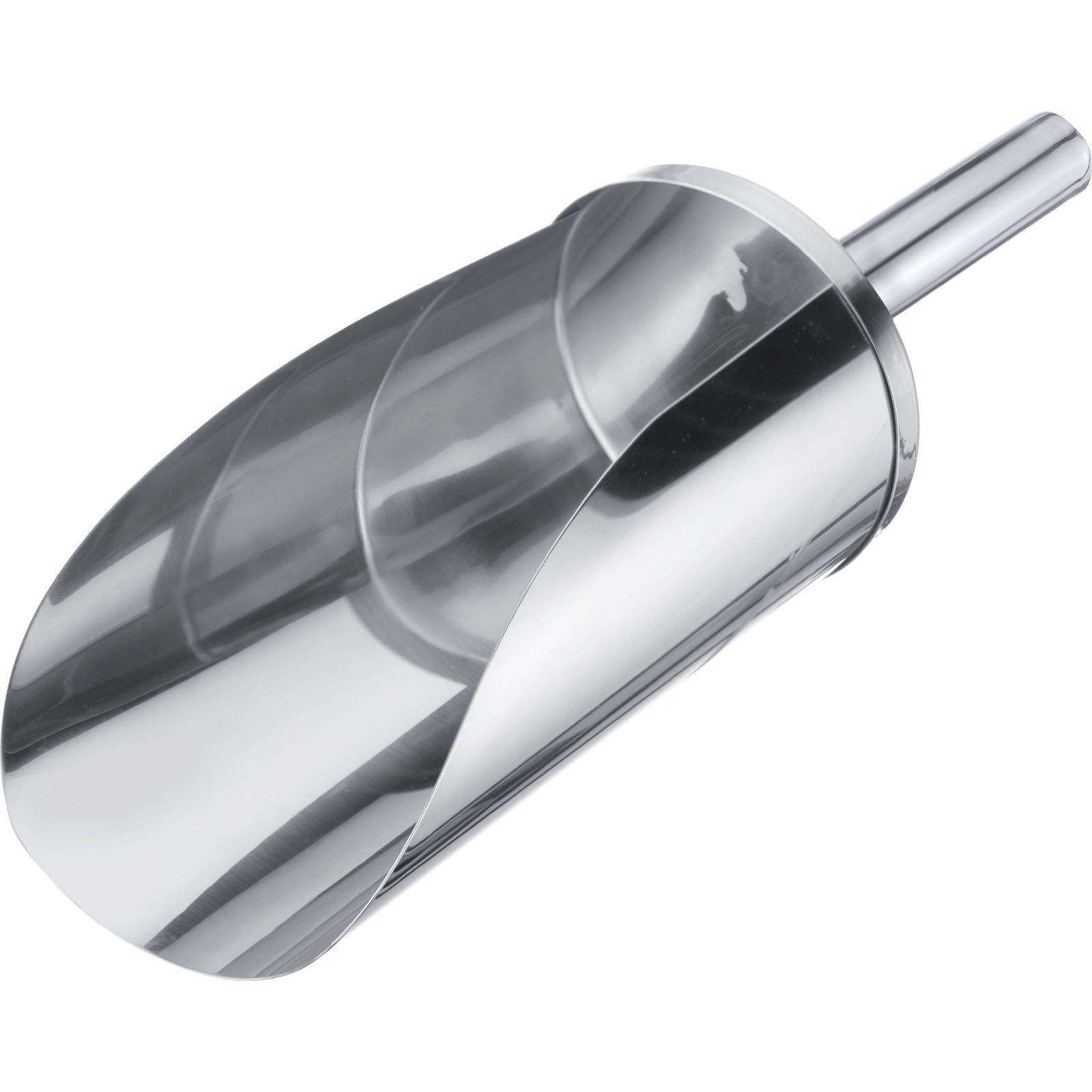 Westmark baking/weighing/filling scoop, capacity: 600 ml (approx. 700 g flour), round, stainless steel, silver, 91142270