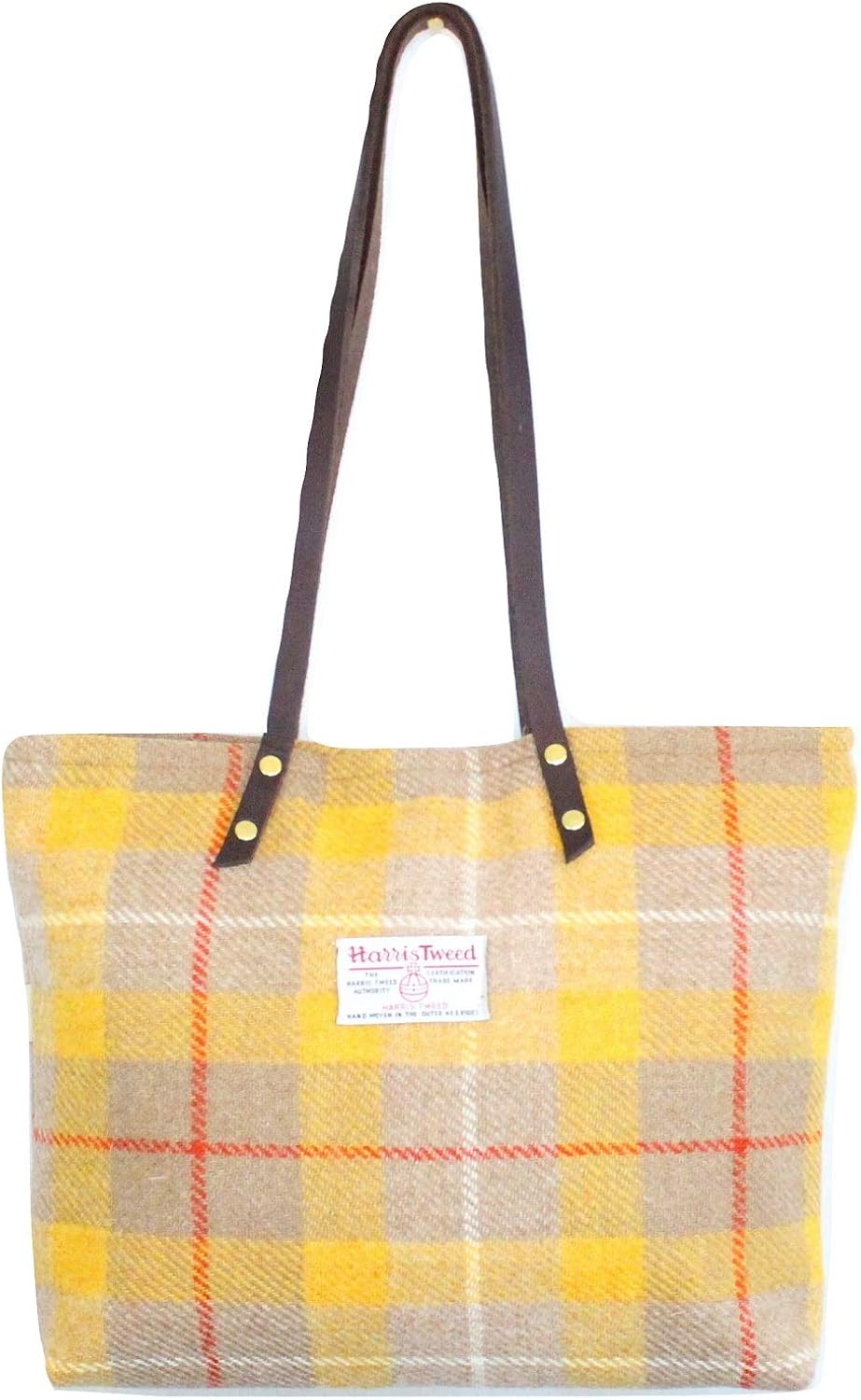 harris tweed heather bag