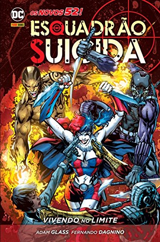 Livro Esquadrão Suicida Vivendo no Limite