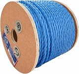 Everlasto 50m Trade Reels Blue Polypropylene Rope 6mm 8mm 10mm 12mm 14mm