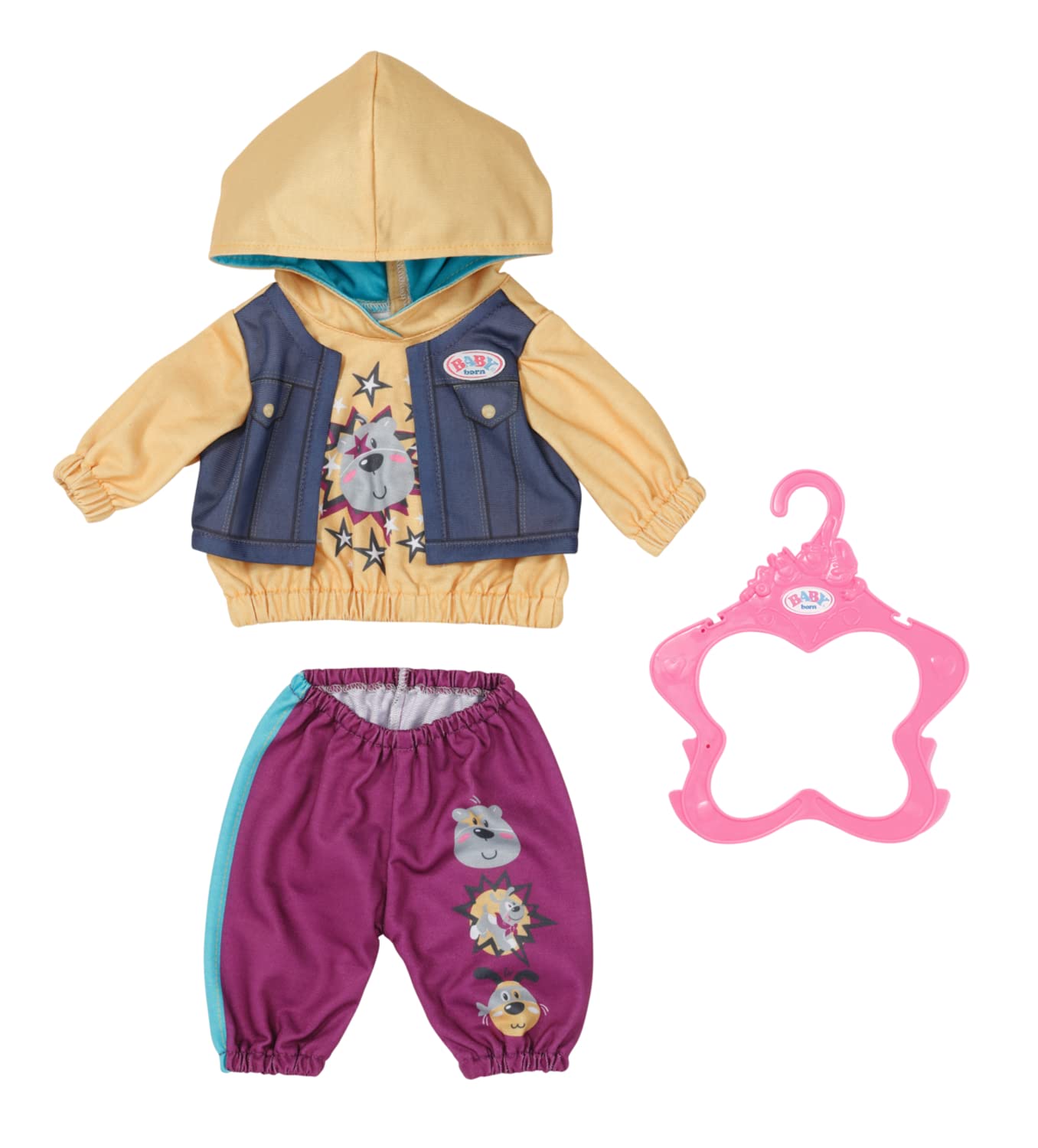 BABY born Outfit mit Hoody 43cm