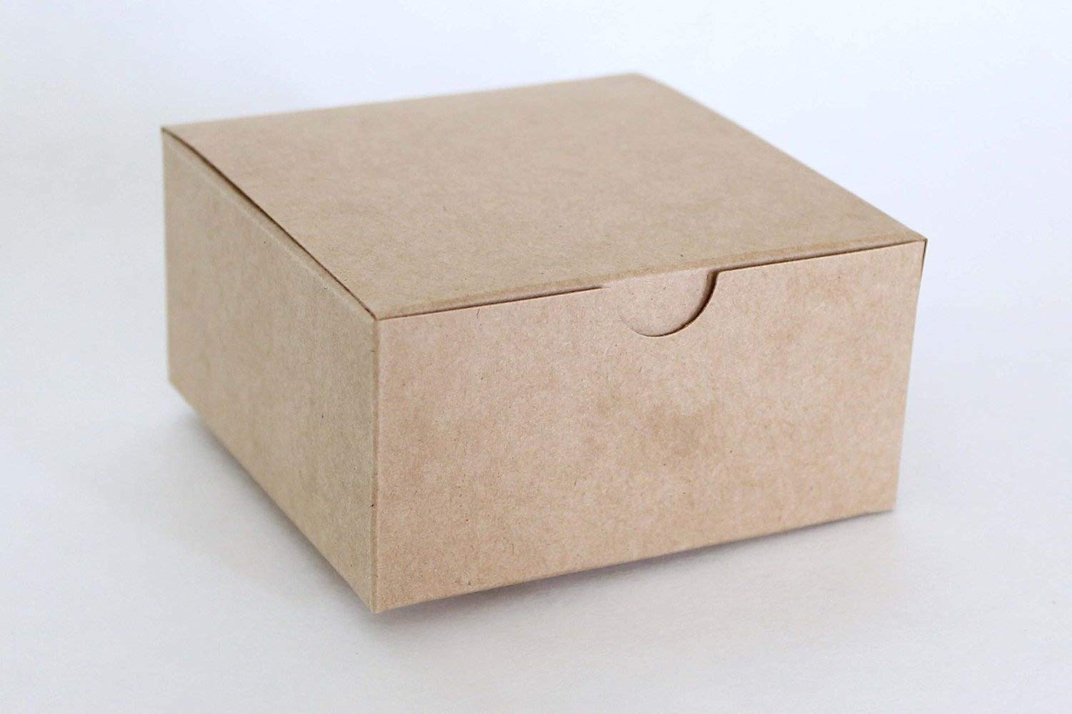 4in. X 4in. X 4in. Kraft Gift Boxes pack of 10 Health & Personal Care