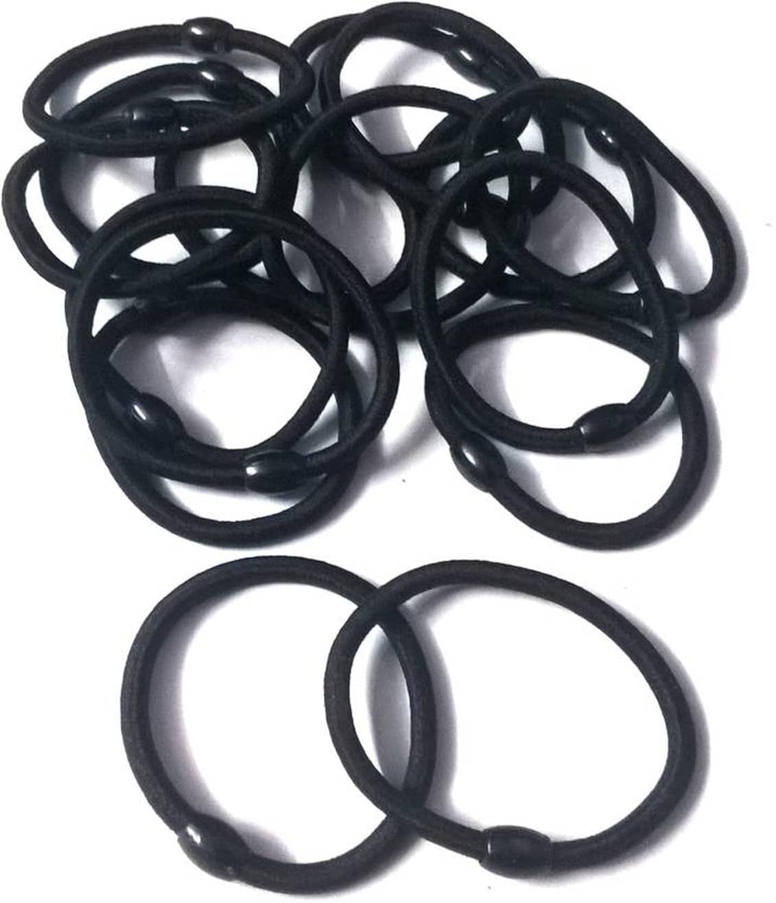 Buy SHOP & SHOPPEE All Occasion Black Rubber Hair Band for Women Pack