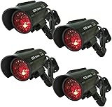 Solar Powered Dummy Fake Security Camera Bullet