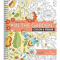 Color & Frame Coloring Book - In the Garden