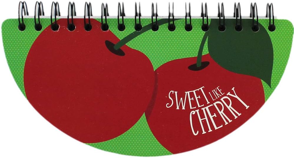 Scribblicious Cherry Scented Wiro Lined Notebook