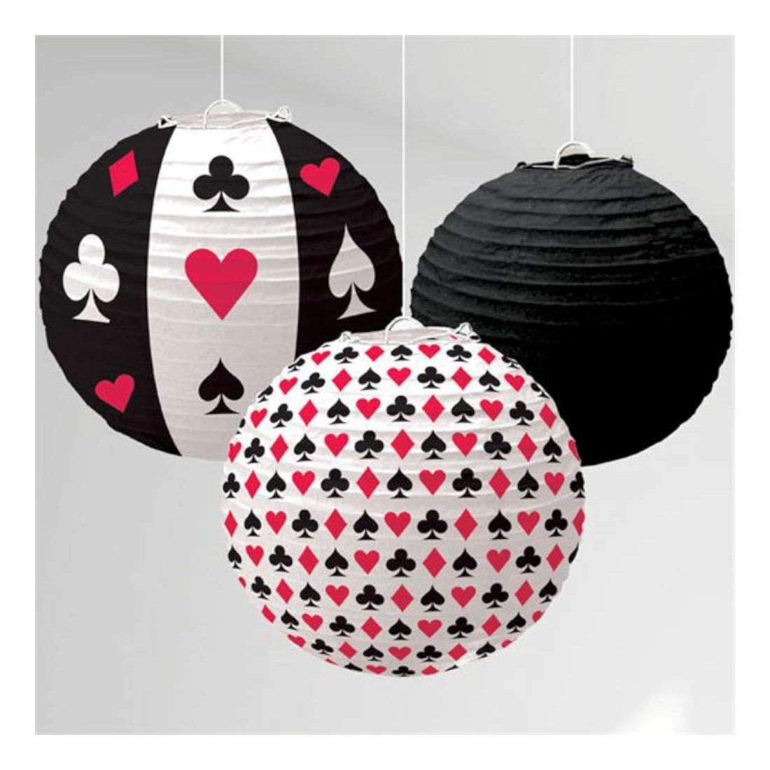 My Party Suppliers Casino Theme Card Decoration Paper Poker