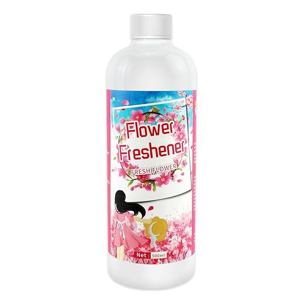 500ML FLOWER FRESHENER- INDOOR AND OUTDOOR ALL PURPOSE BLOOM PLANT FOOD – SUITABLE FOR ALL TYPES OF FLOWERS AND PLANTS ROSES, LILIES, BELLFLOWERS, DAISIES ETC, USE IN GARDENS & HYDROPONIC SYSTEMS