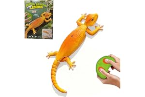 XUJIHANG Wall Climbing Gecko Toy, Remote Control Lizard That Climbs Walls, Electric Lizard Toy, Fun Kids Gifts for Boys Girls
