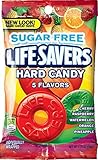 Life Savers 5 Flavors Sugarfree Hard Candy Bag, 2.75 ounce