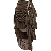 GRACEART Women's Victorian Steampunk Skirt Pirate Costume Burlesque