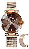 Fashion Women Rose Gold Watch Japan Quartz