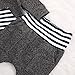 Newborn Baby Boy Girl Warm Hoodie T-Shirt Top + Pants Outfits Set Kids Clothes (0-6 Months, Gray)