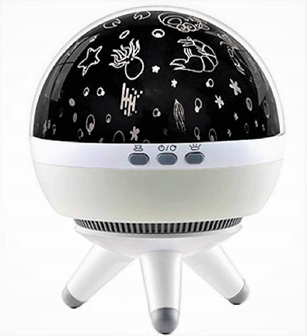 Baby Kids Night Light Projector, Ocean Space 4 Films Night Lights Projector Lamp, Rotating and Colorful Mood Nursery Soother Lighting for Baby Kids Boys Girls Toddlers Adults in Bedroom