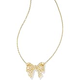 Kendra Scott Krista Bow Short Pendant Necklace, Fashion Jewelry for Women